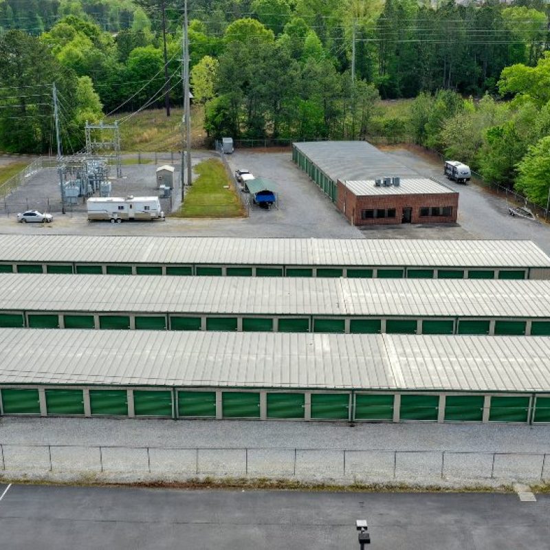 Top Storage self storage facility overhead shot